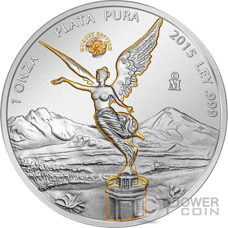 mexique 2015 libertad gold nugget