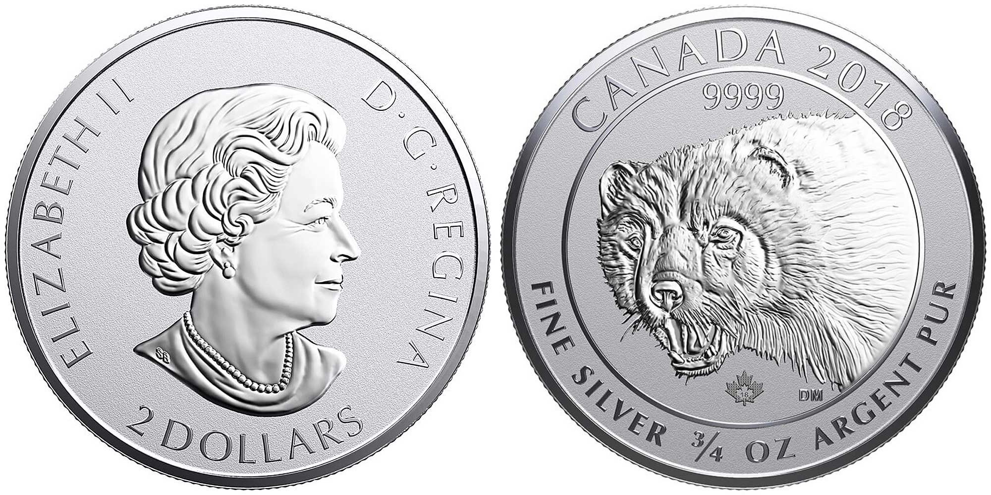 canada 2018 carcajou 23.3 g