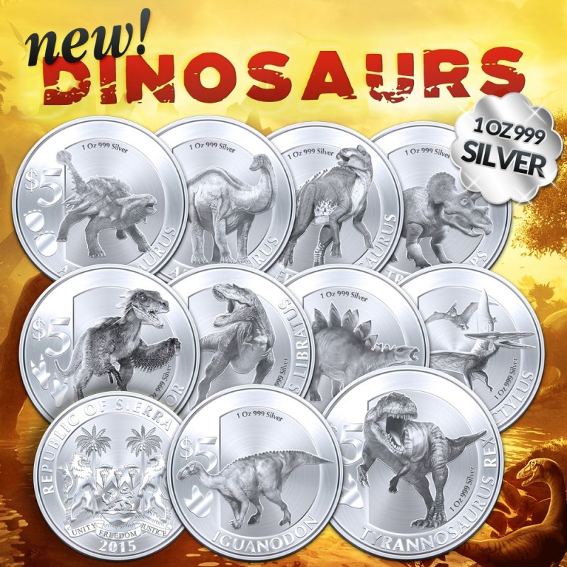 sierra leone 2015 dinosaures
