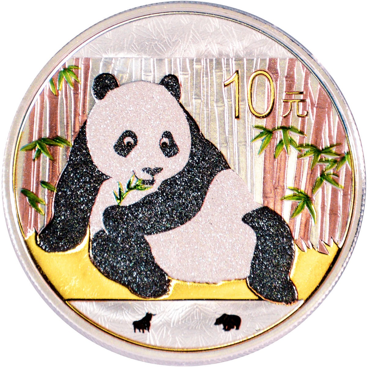 chine 2015 panda bull & bear diamond line