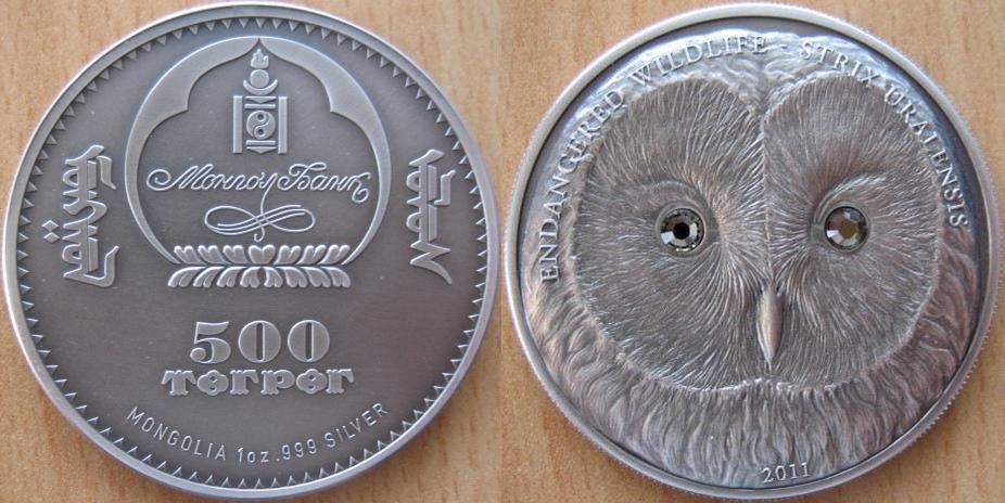 MONGOLIE 500 TOGROG 2011 - CHOUETTE DE L'OURAL