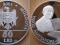 MOLDAVIE 50 LEI 2001 - VASILE ALECSANDRI