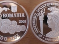 ROUMANIE 500 LEI 2003 - CENTENAIRE NUMISMATIE ROUMAINE