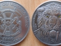 BURKINA FASO 1000 FRANCS CFA 2013 - SMILODON