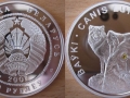 BELARUS 20 ROUBLES 2007 - LOUPS