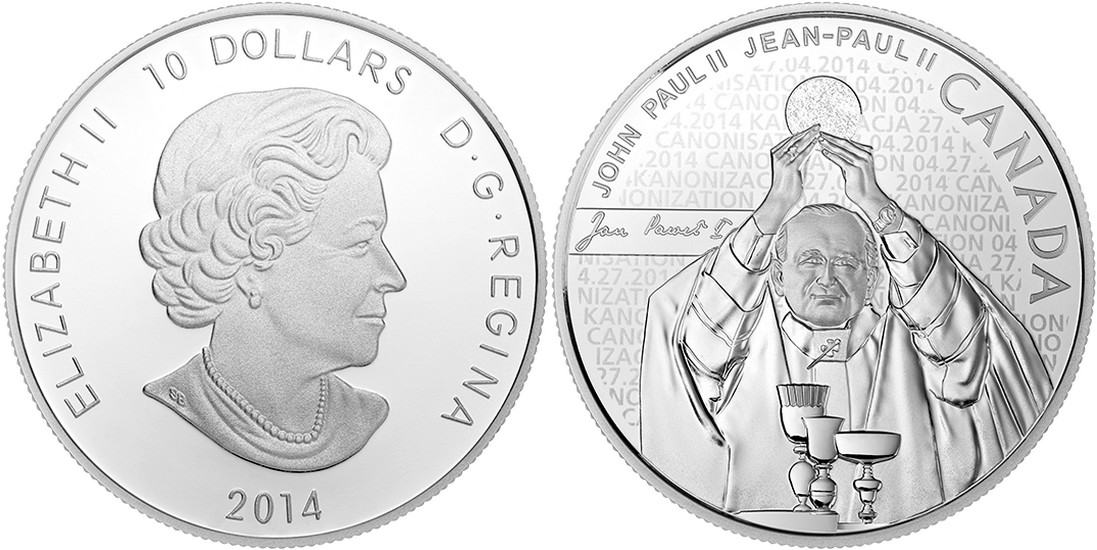 canada 2014 canonisation de jean paul II