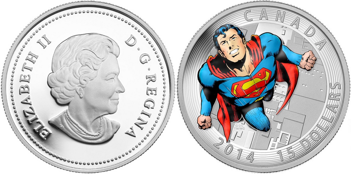 canada 2014 superman 15$