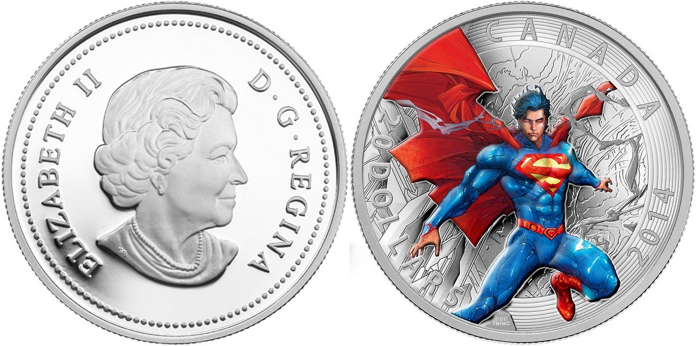 canada 2014 superman 20$