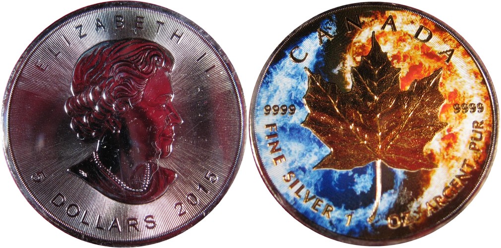 canada 2015 maple yin & yang