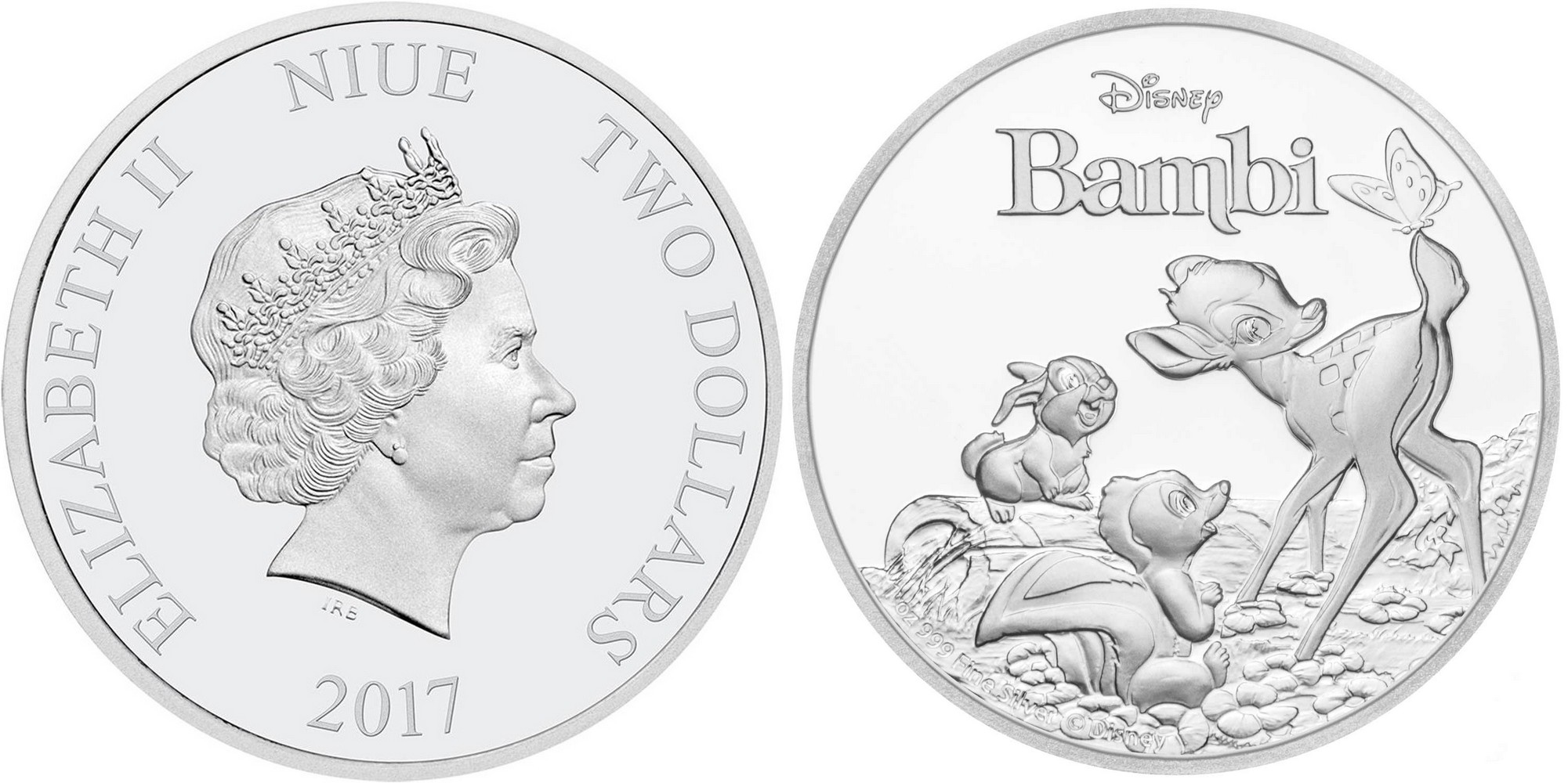 niue 2017 disney bambi