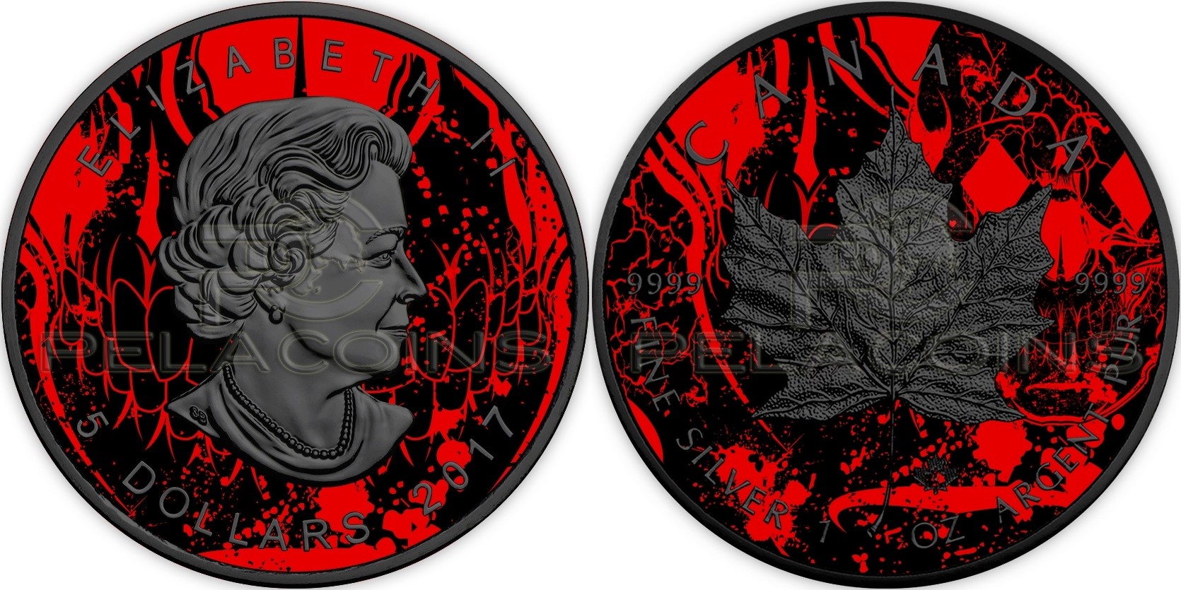 canada 2017 maple skull