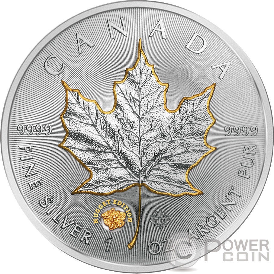 canada 2015 maple leaf gold nugget