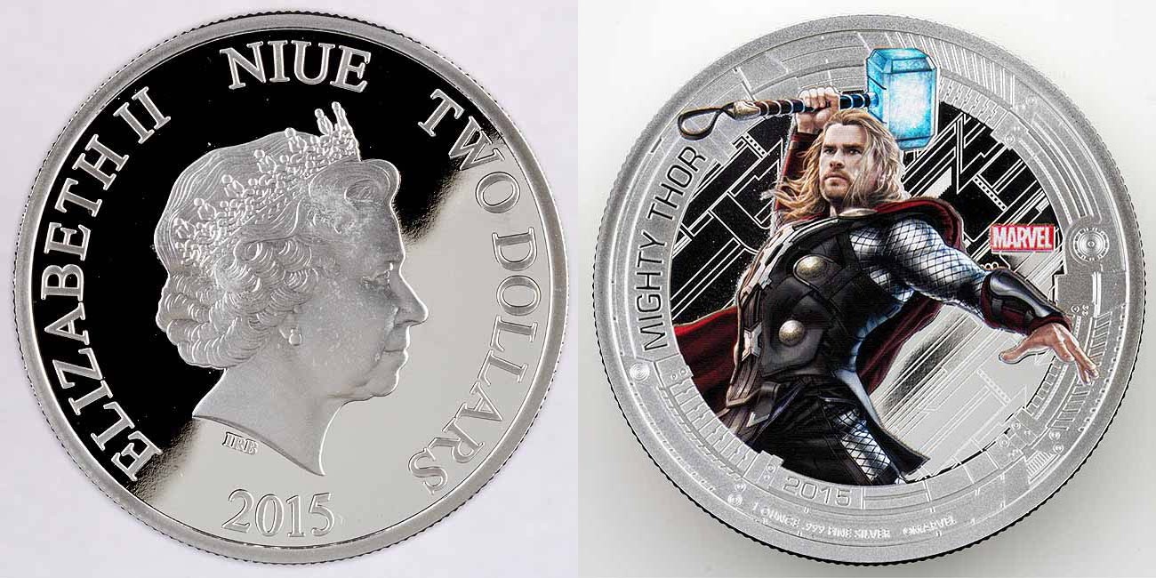 niue 2015 avengers thor