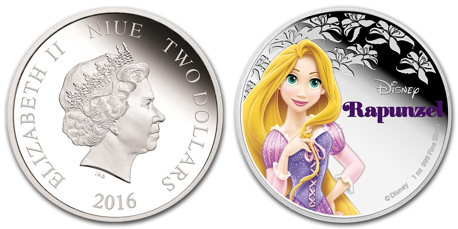 niue 2016 disney rapunzel