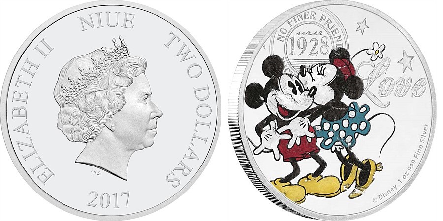 niue 2017 disney vrai amour pour toujours