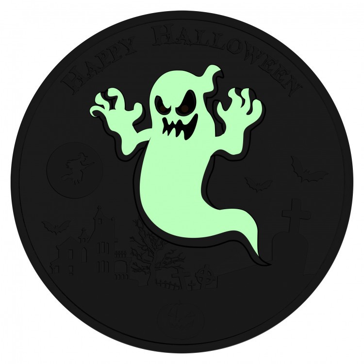 niue 2017 halloween luminescence