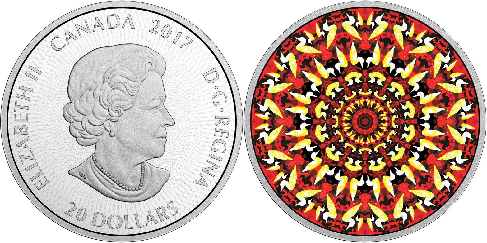 canada 2017 kaleidoscope loon