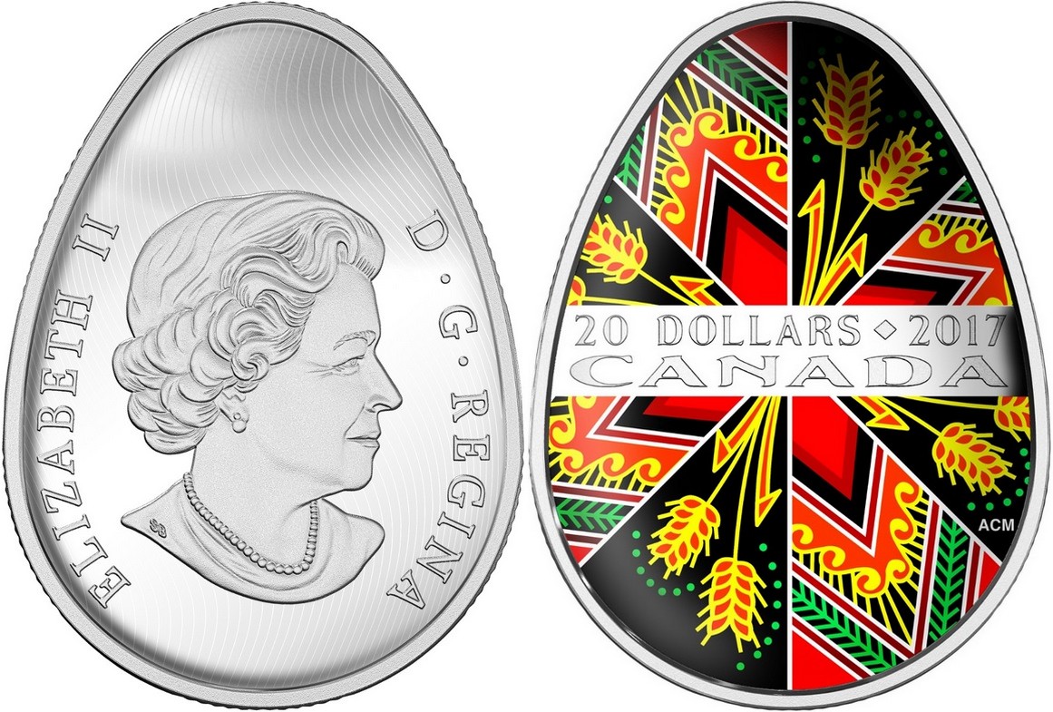 canada 2017 oeuf pysanka