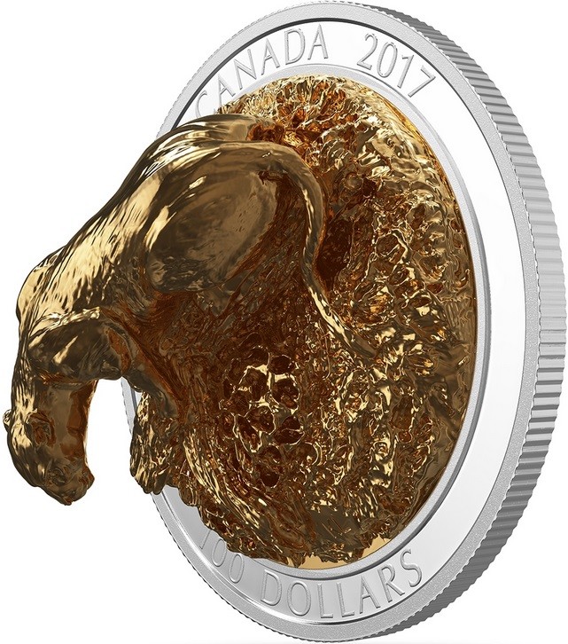 canada 2017 sculpture animaux cougar relief 2