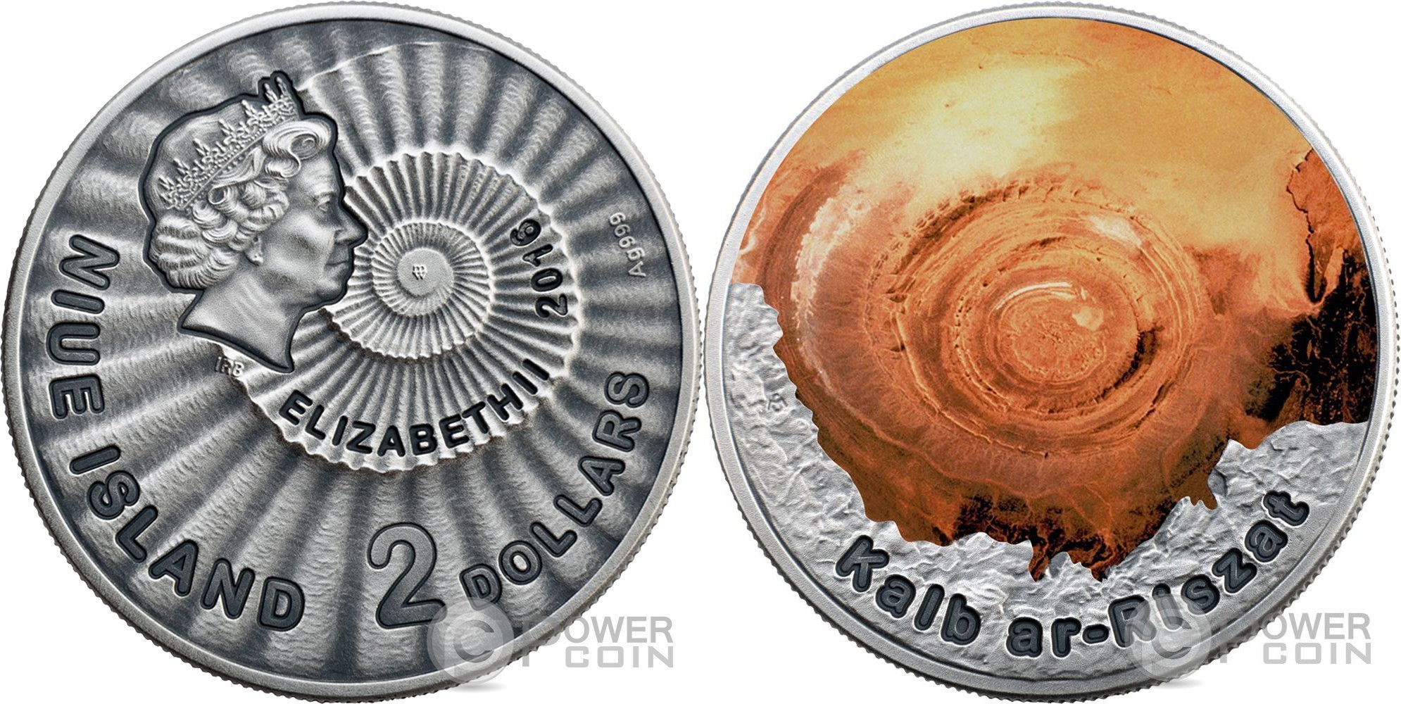 niue 2016 oeil du sahara