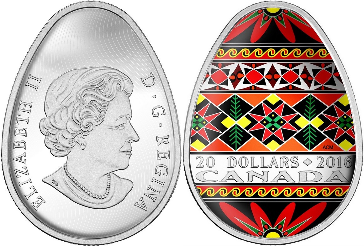 canada 2016 oeuf ukrainien pysanka