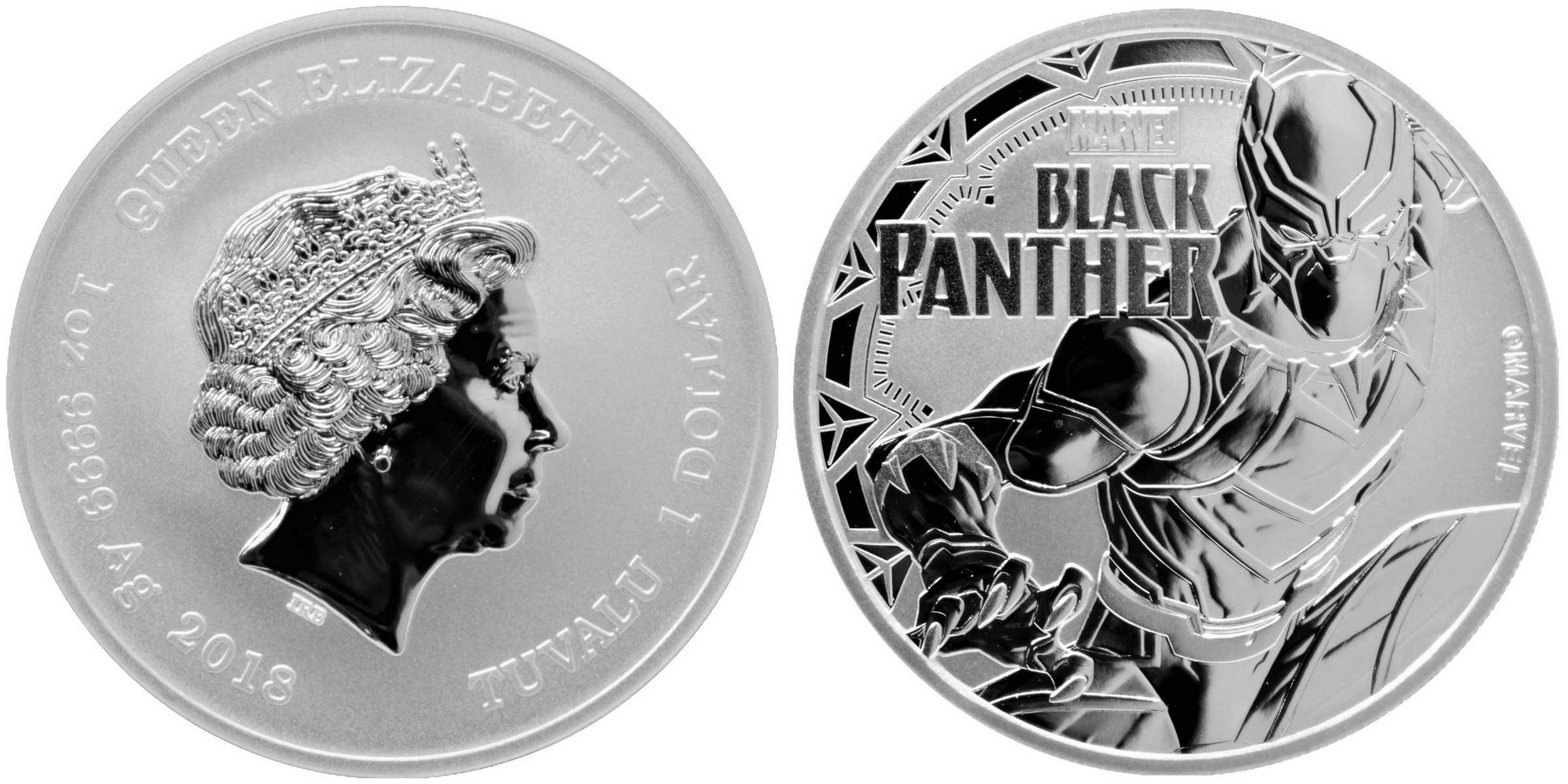 tuvalu 2018 marvel black panther