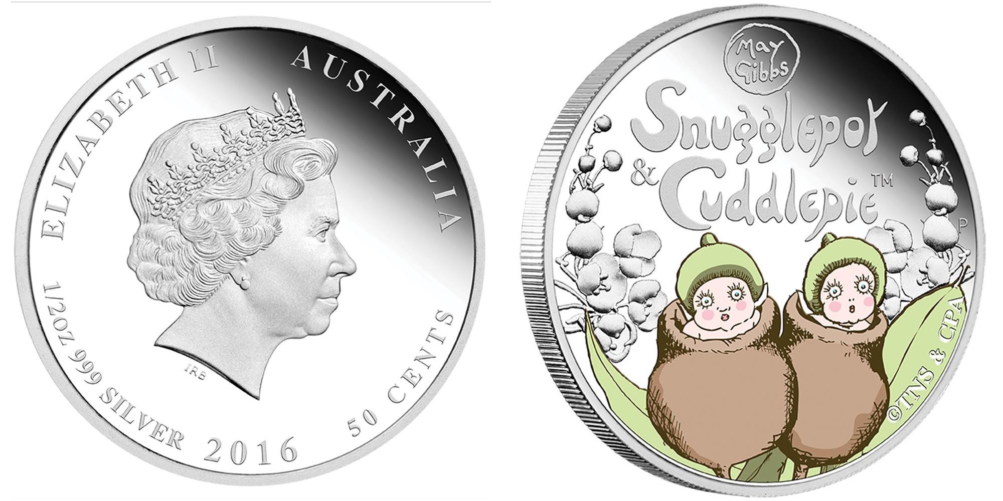 australie 2016 snugglepot & cuddlepie