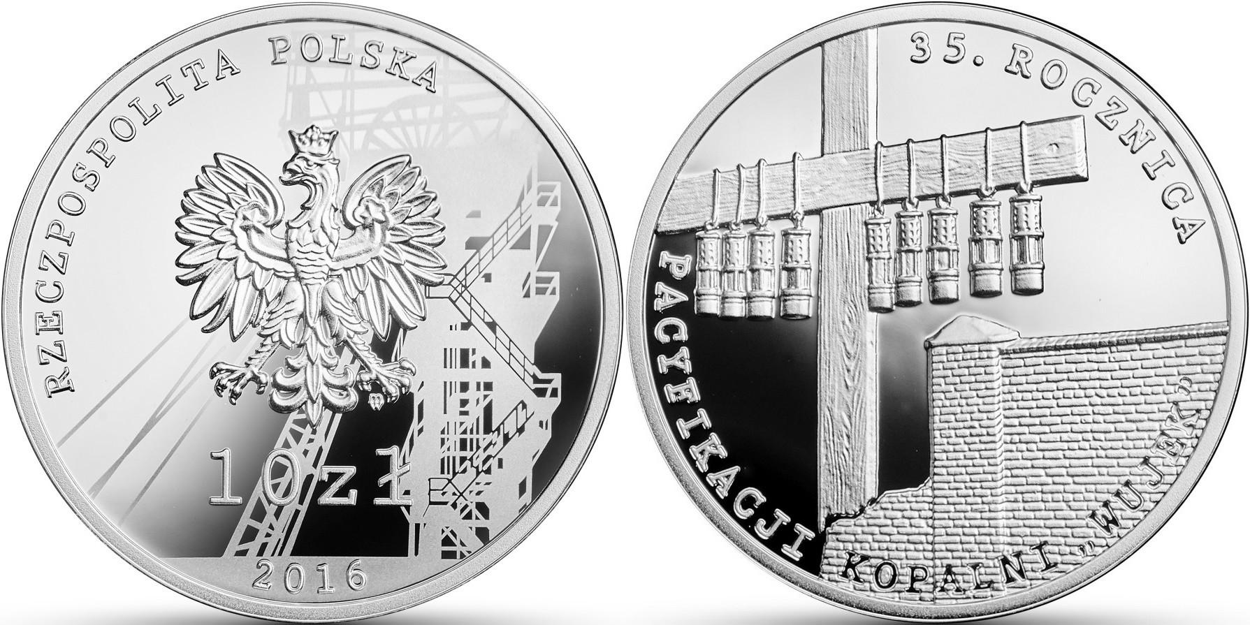 pologne 2016 35 ans pacification mine wujek