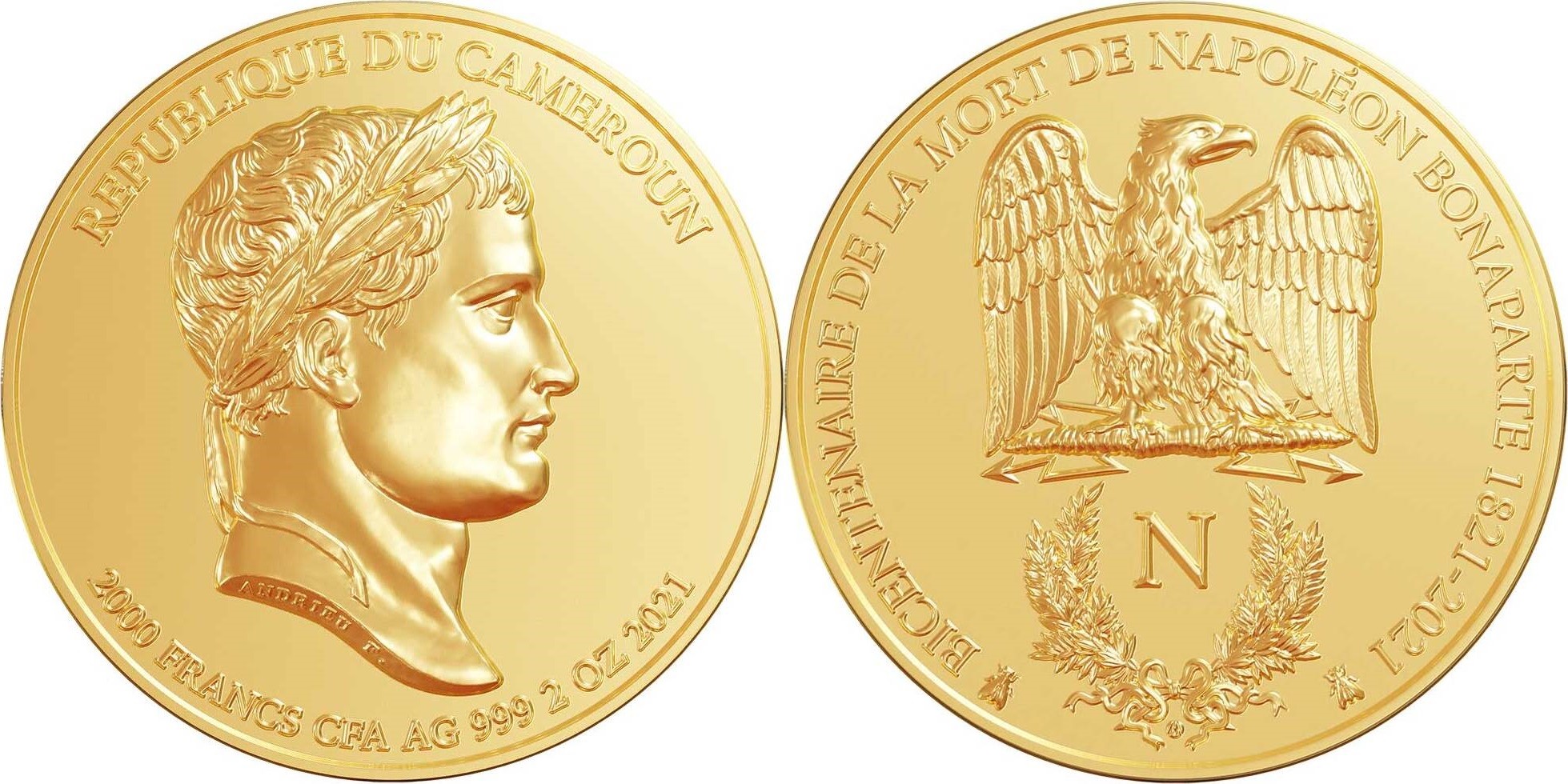 cameroun-2021-200-ans-de-la-mort-de-napoleon-bonaparte-plaq-or