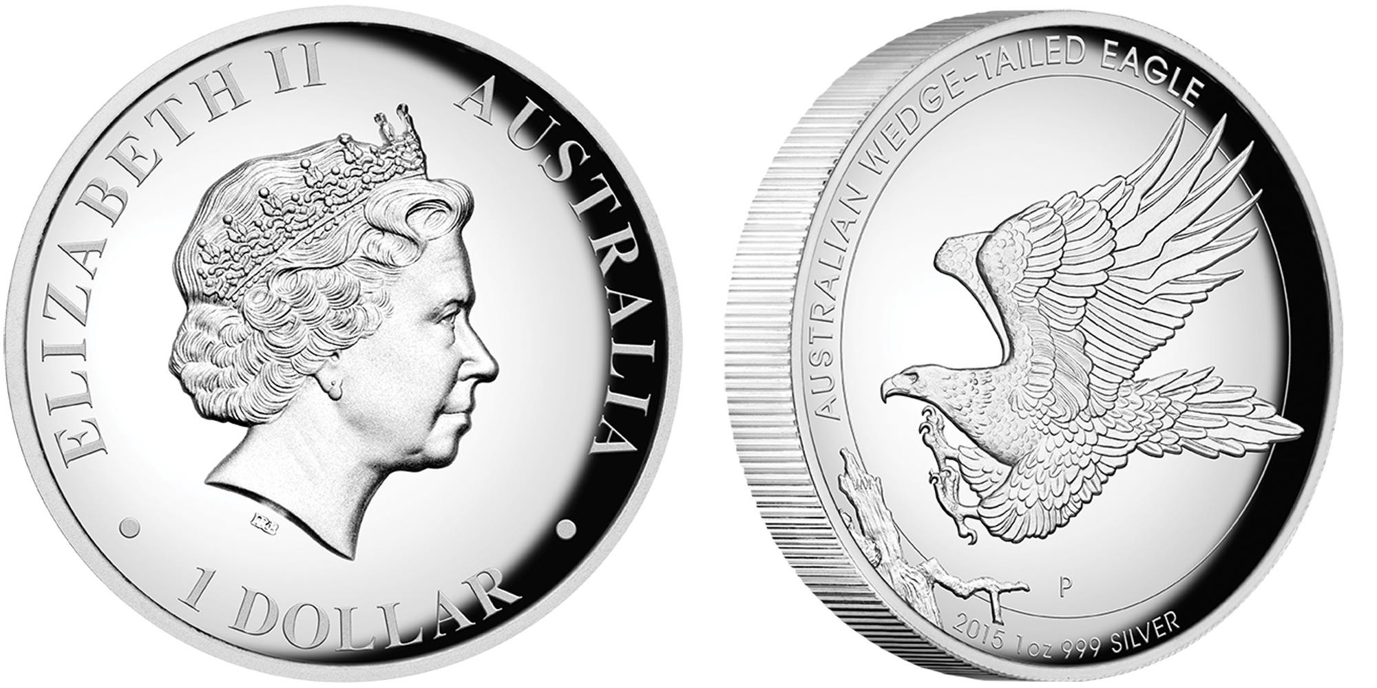 australie 2015 aigle wedge-tailed haut relief