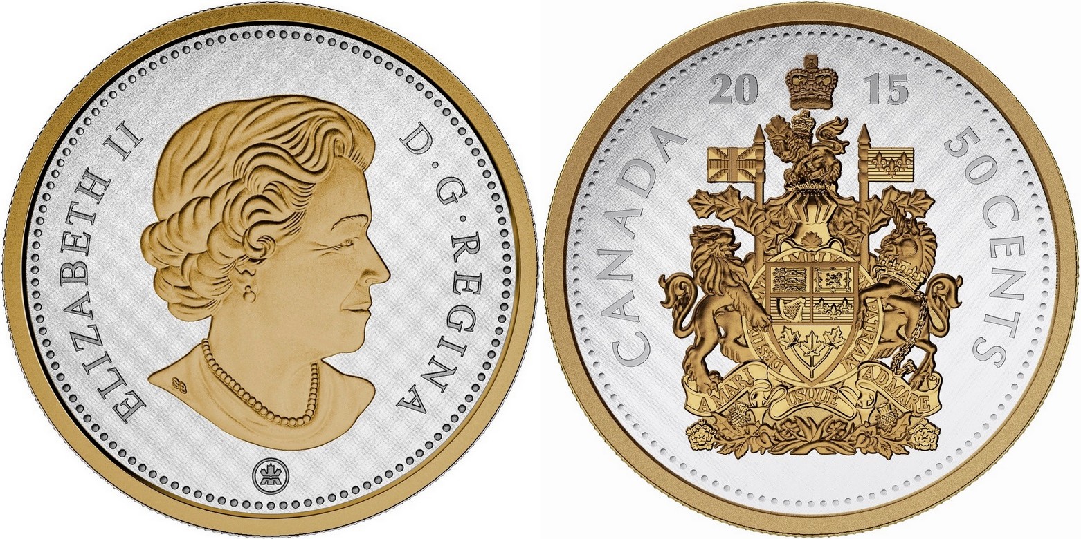 canada 2015 50 cents 5 oz
