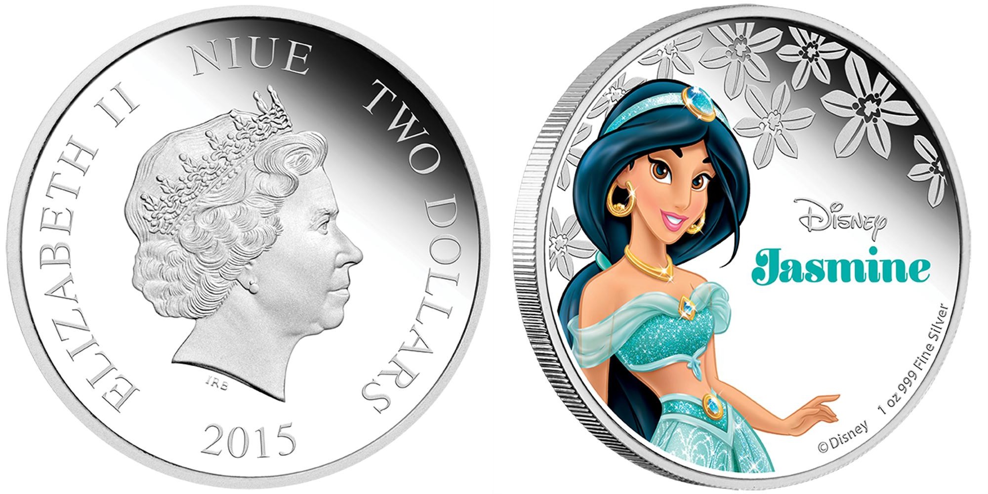 niue 2015 disney jasmine