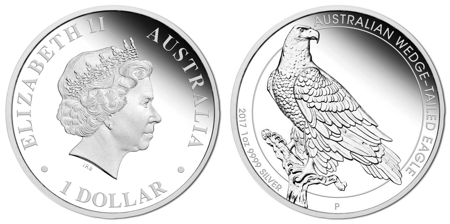 australie 2017 aigle pygargue proof