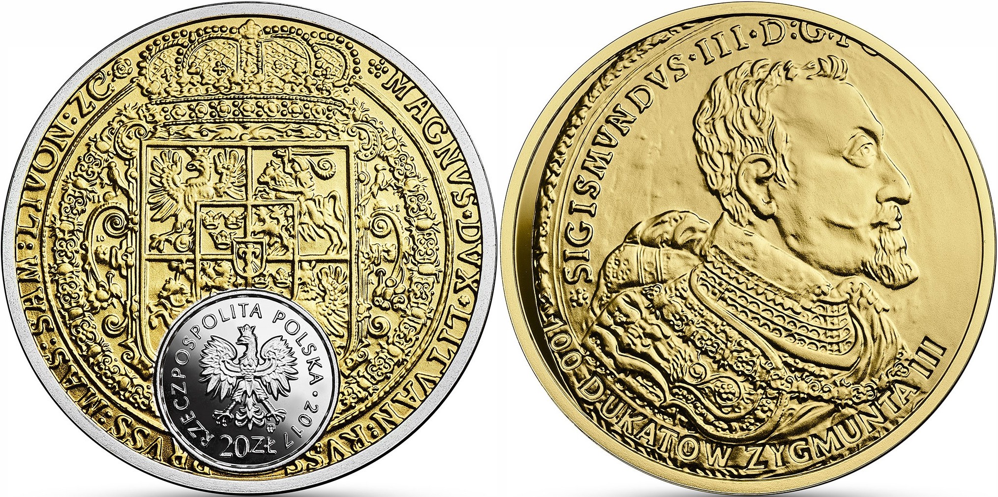 pologne 2017 100 ducats de sigismund vasa