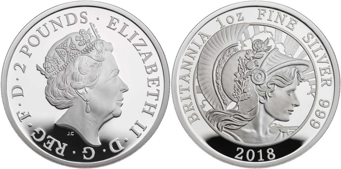 angleterre 2018 britannia proof 1 oz