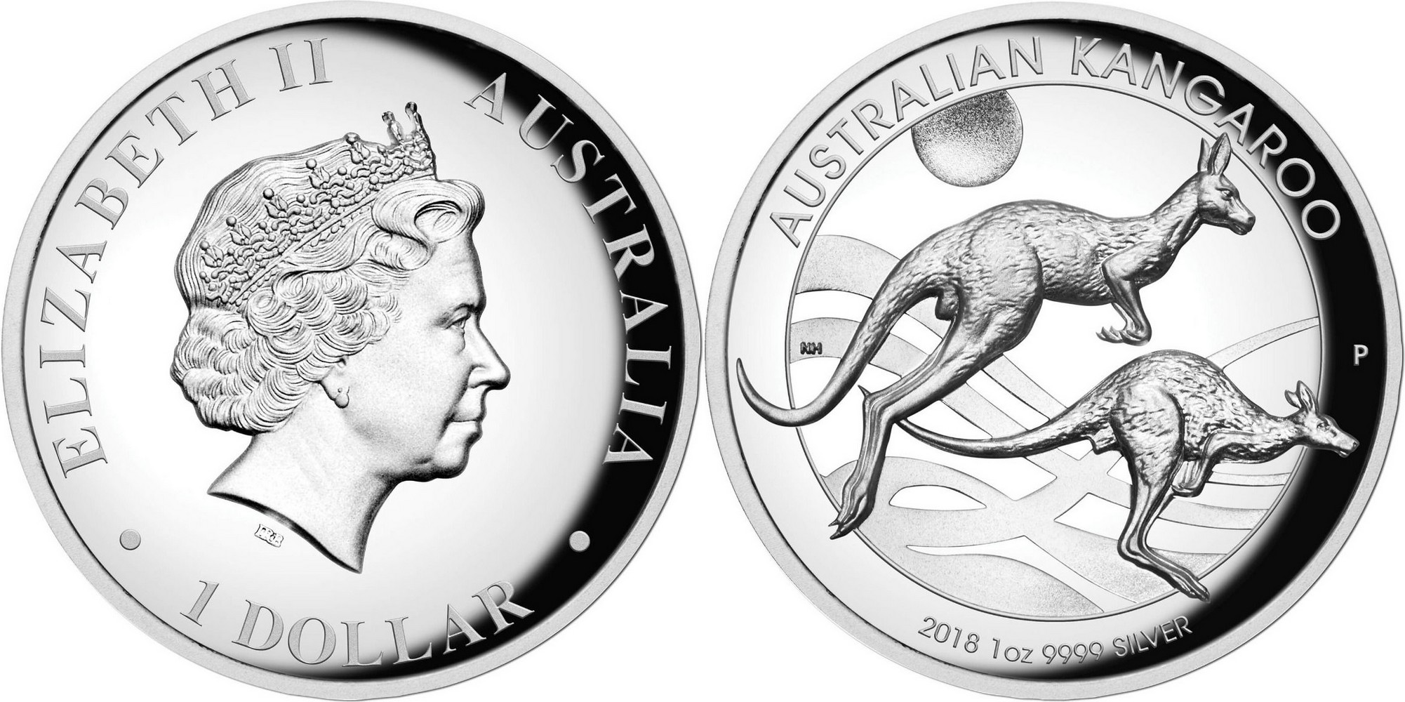 australie 2018 kangourou hr 1 oz