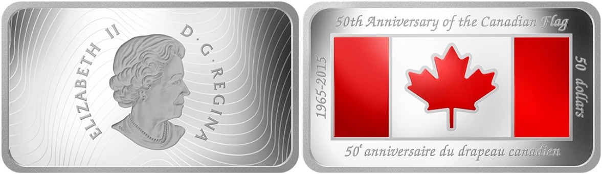 canada 2015 50 ans du drapeau