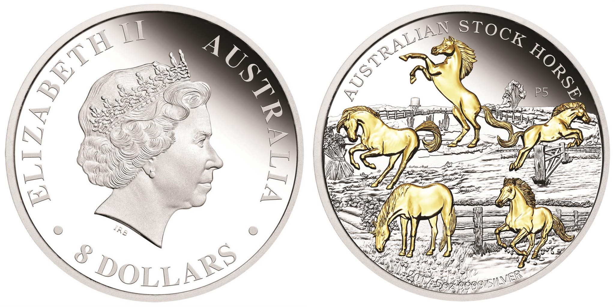 australie 2017 cheval stock 5 oz