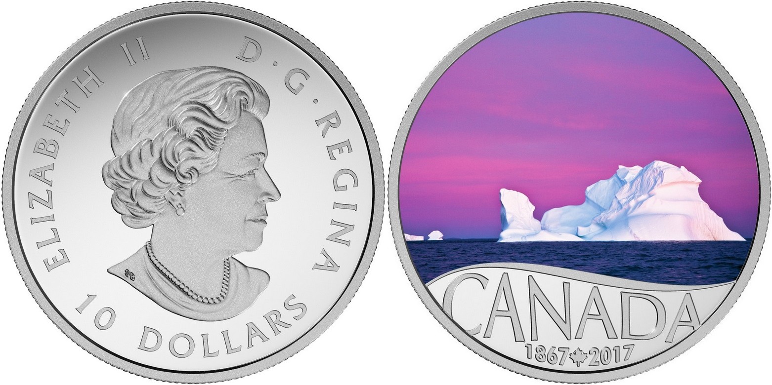 canada 2017 150 ans du canada iceberg