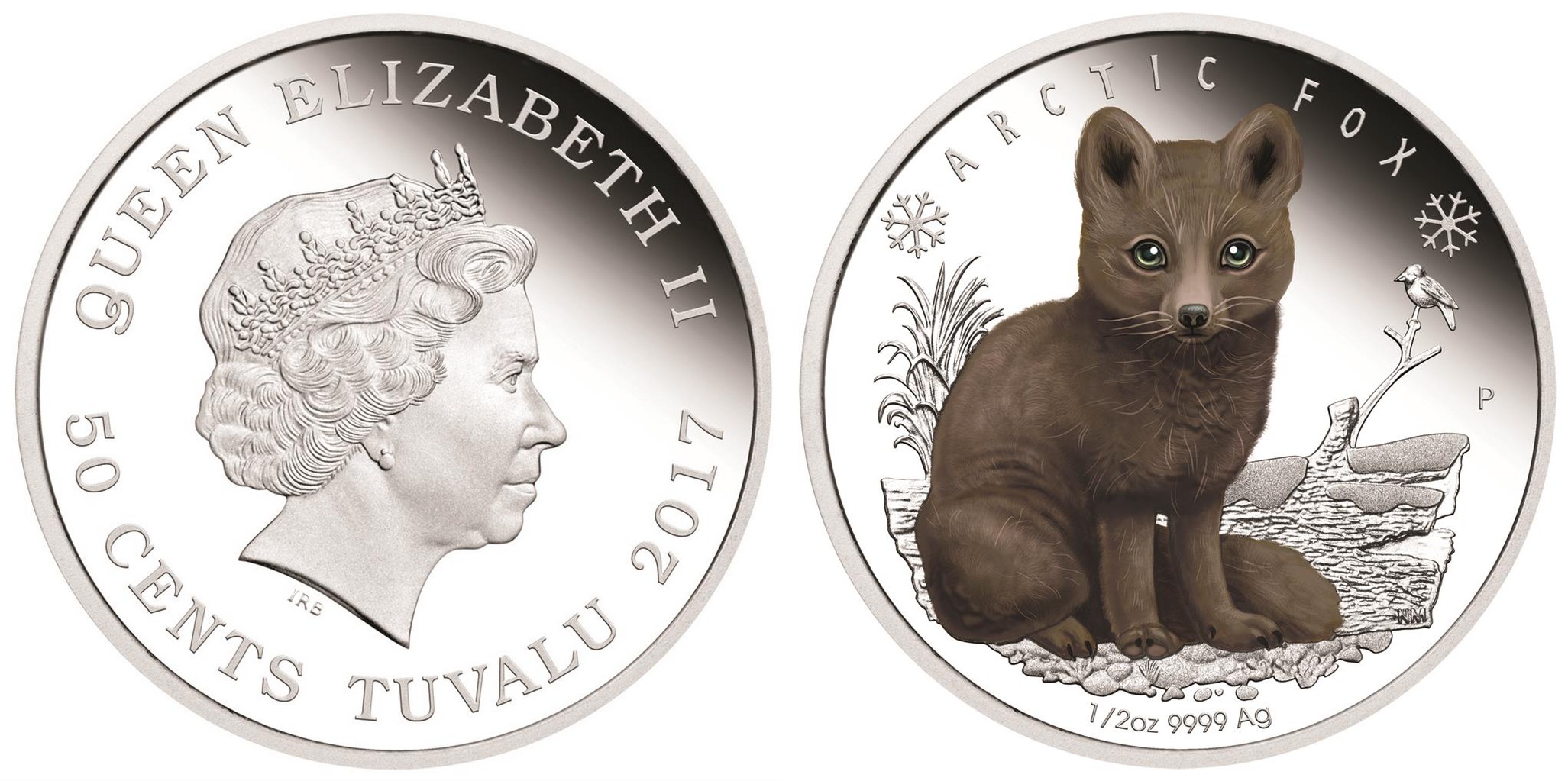 tuvalu 2017 renard arctique