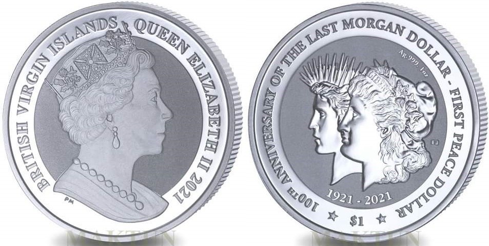 iles-vierges-brit-2021-centenaire-de-la-transition-morgan-et-peace-dollar