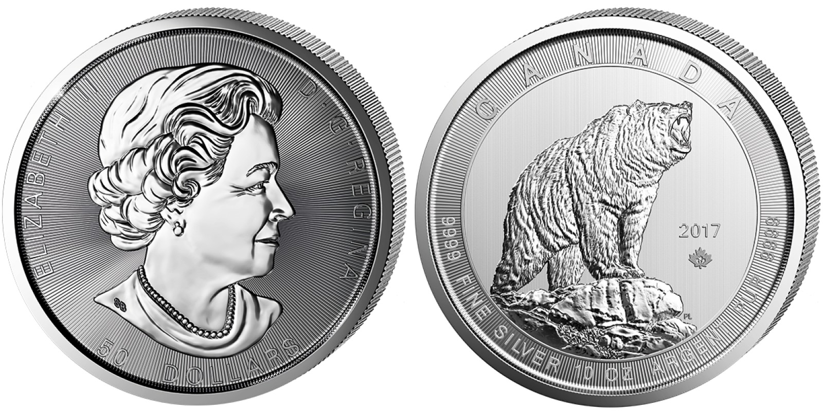canada 2017 grizzly 10 oz