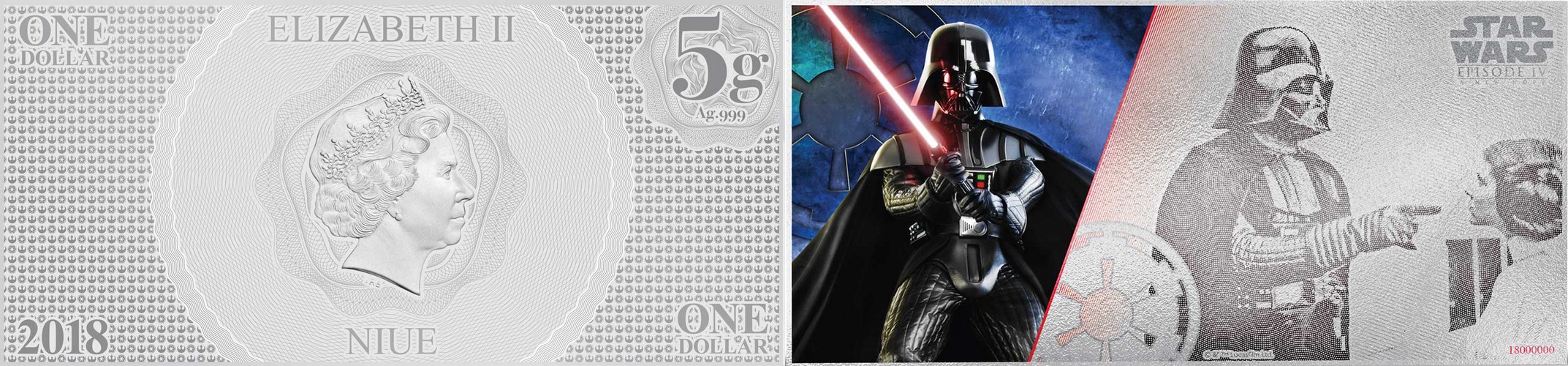 nuie 2018 billet star wars darth vader