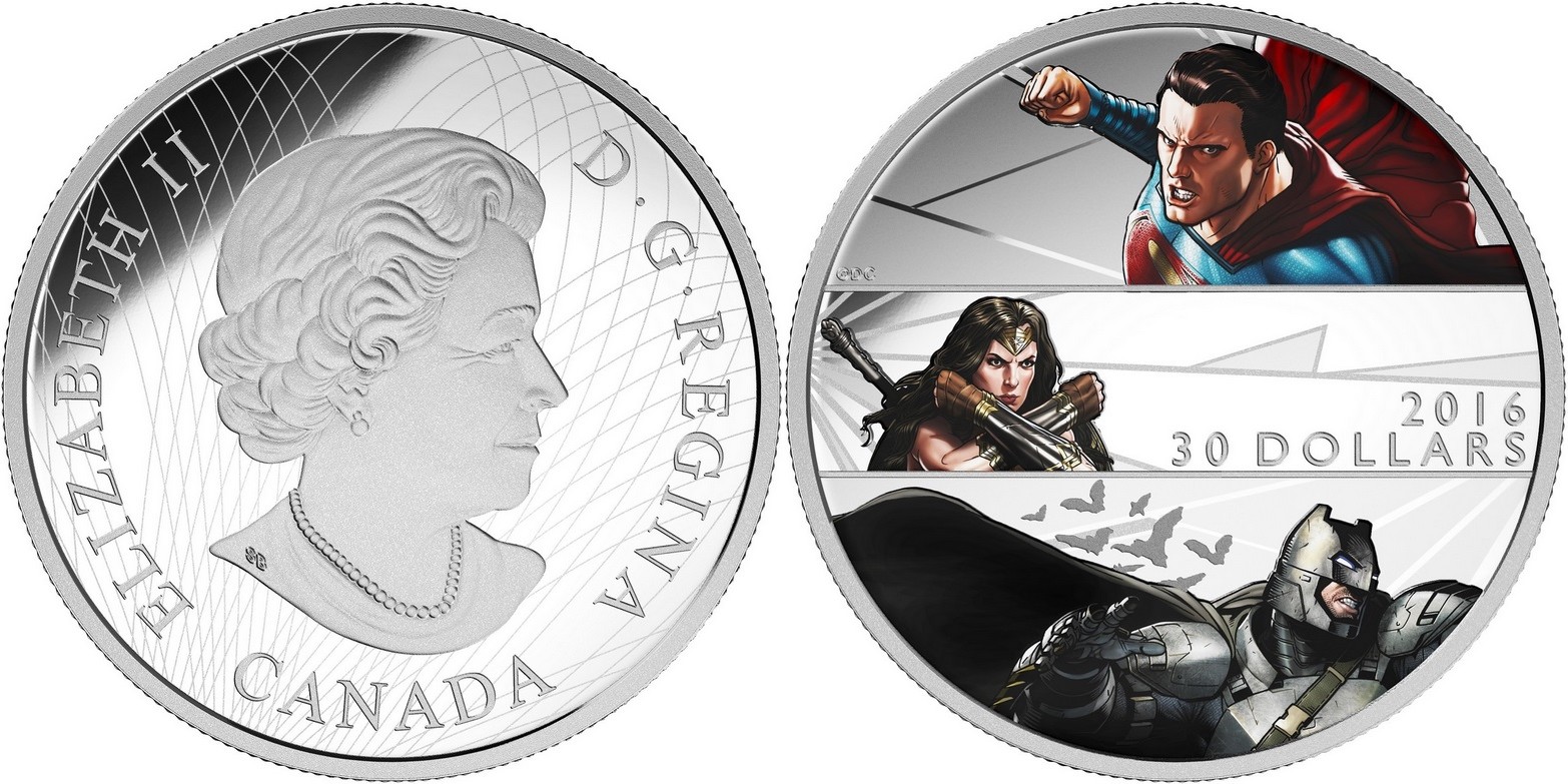 canada 2016 batman contre superman 30$