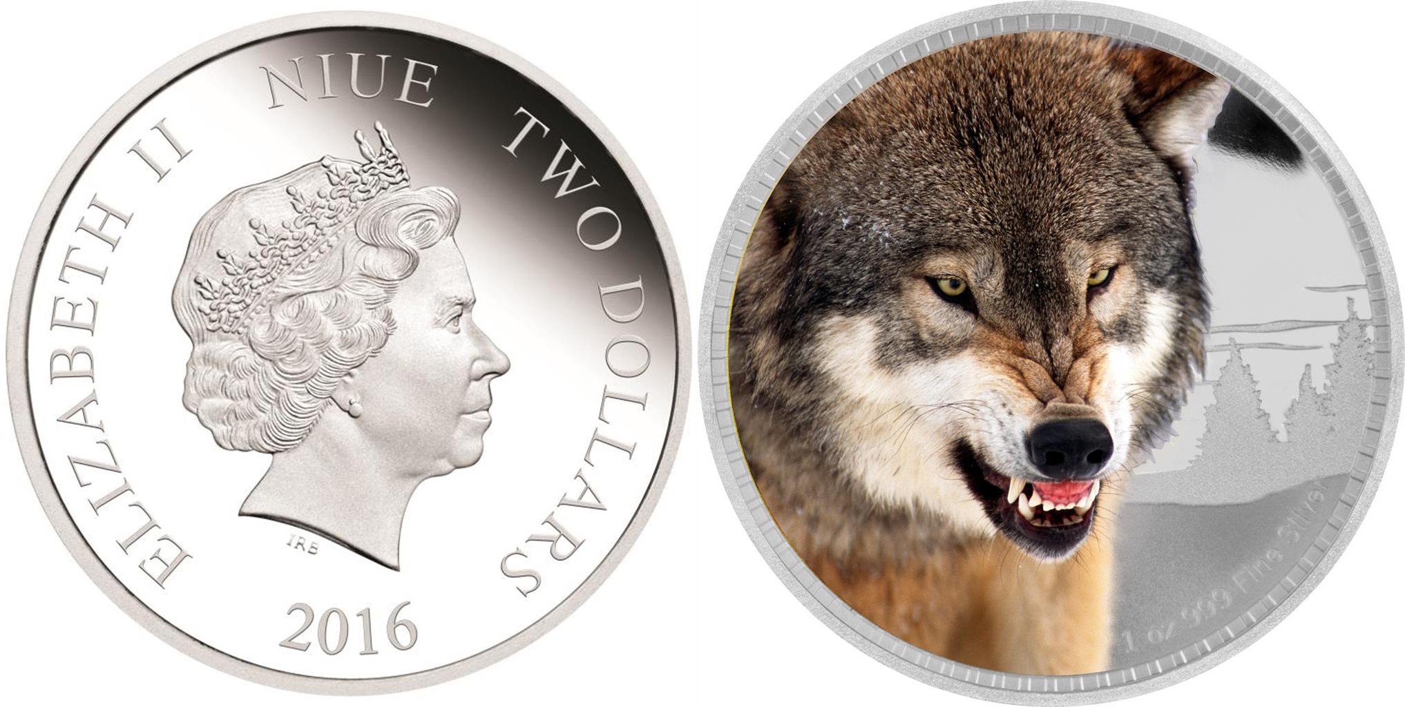 niue 2016 roi des continents loup