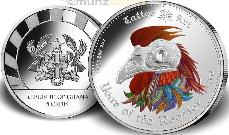 ghana 2017 tattoo art coq