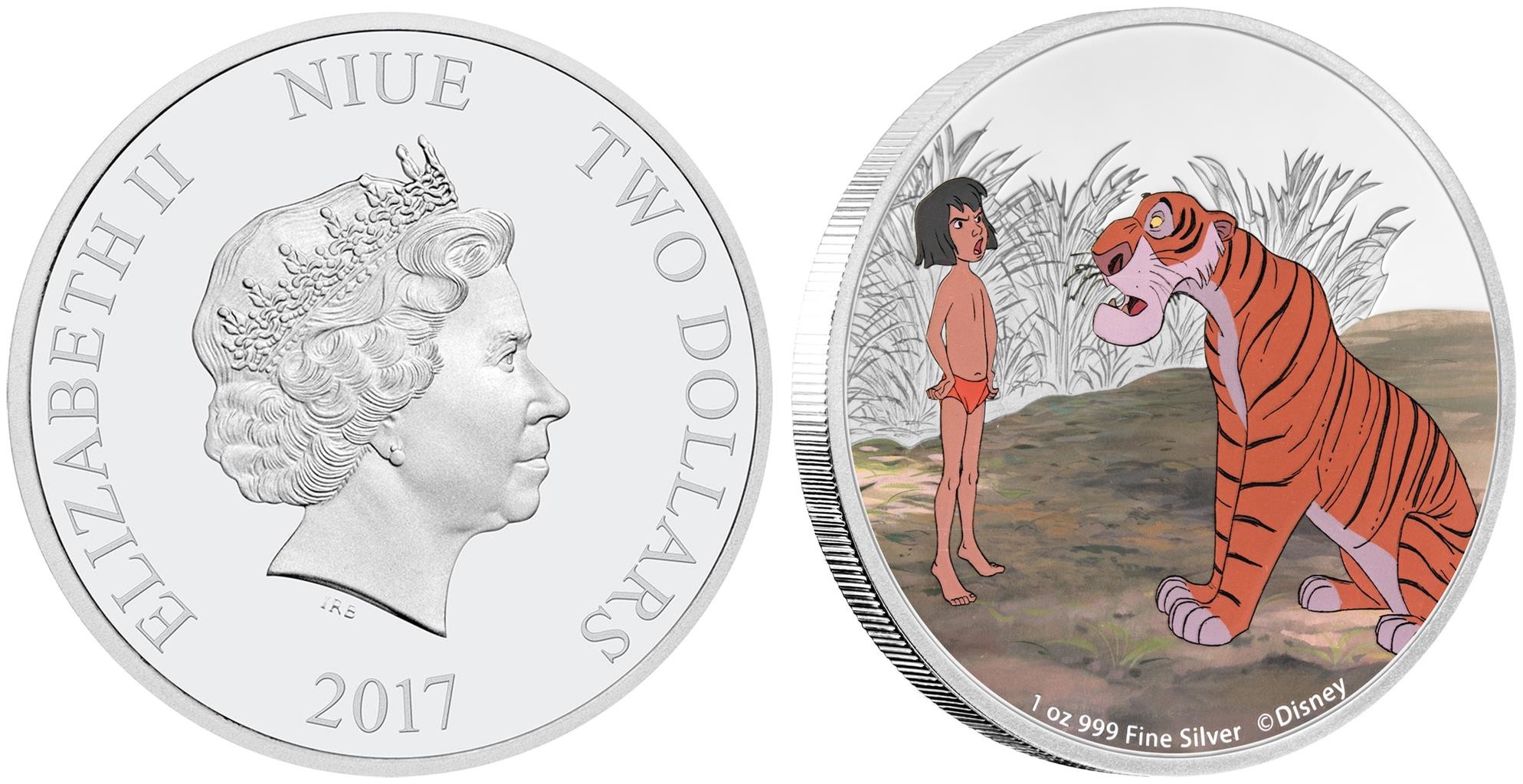 niue 2017 livre de la jungle shere kahn