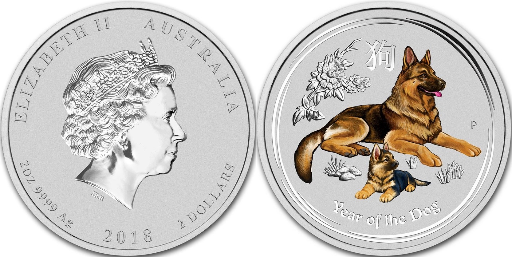 australie 2018 chien 2 oz couleur