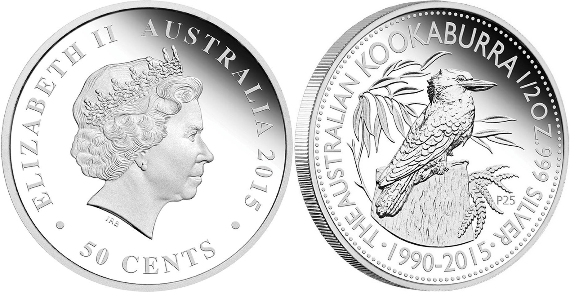australie 2015 kookaburra demi oz