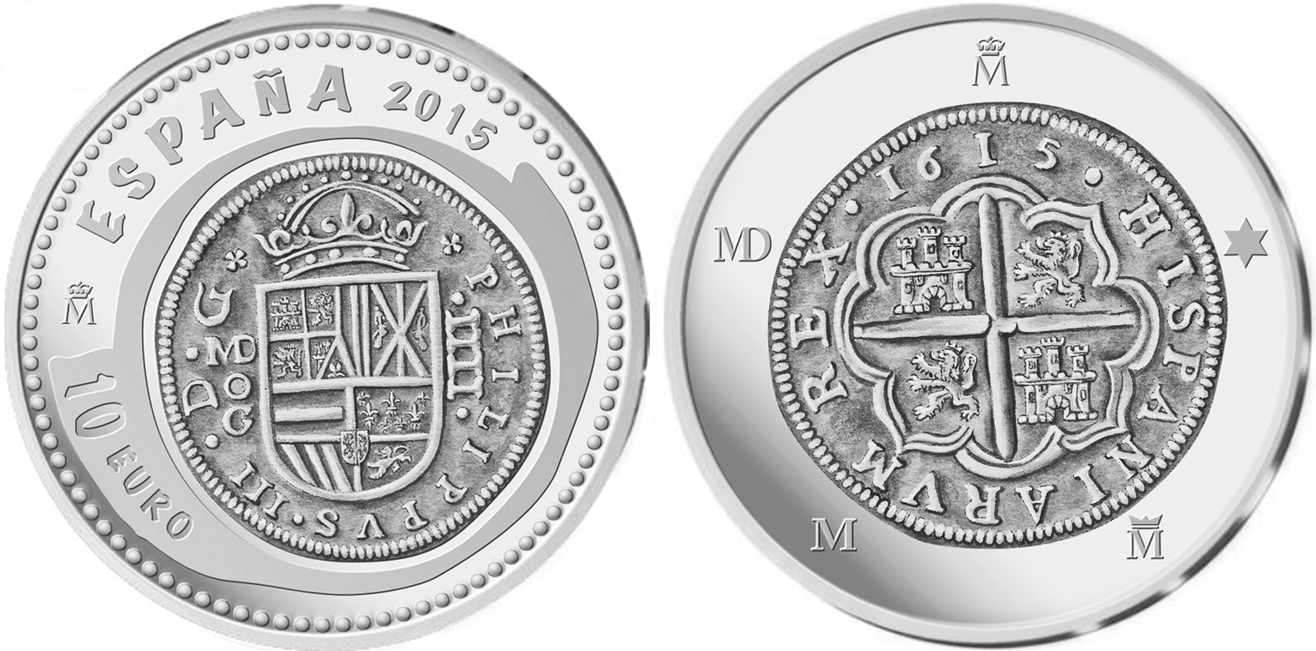espagne 2015 4 reales de felipe III
